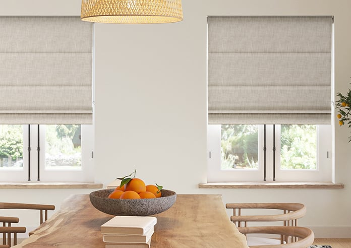 Foxford, Romney - Motorised Roman Blind - Image 3